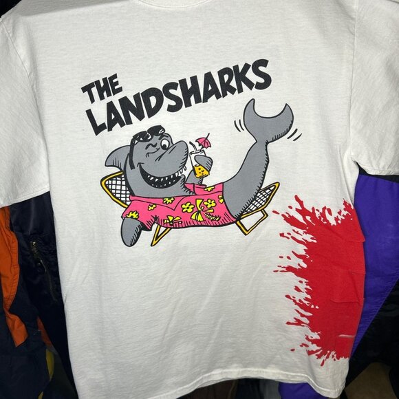 The Landsharks Attack Survivor Parody Tee - Picture 2 of 5